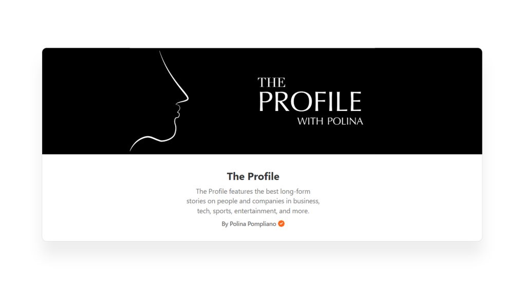 LinkedIn Newsletter-The Profile