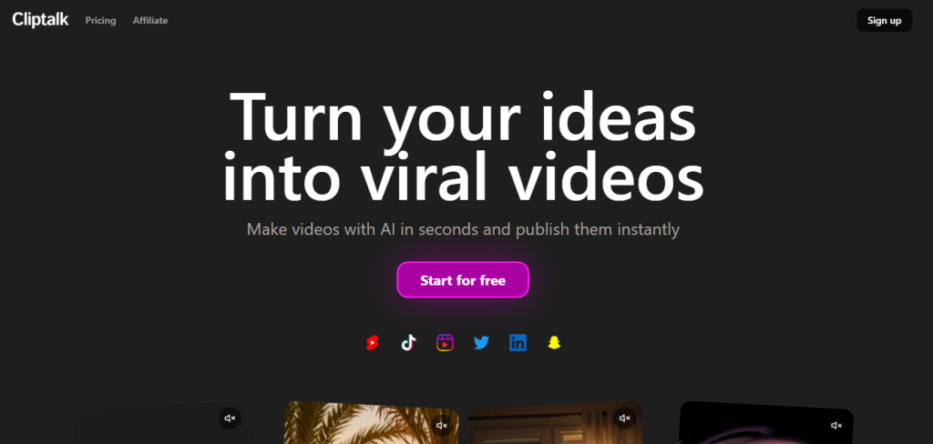 Clip talk AI